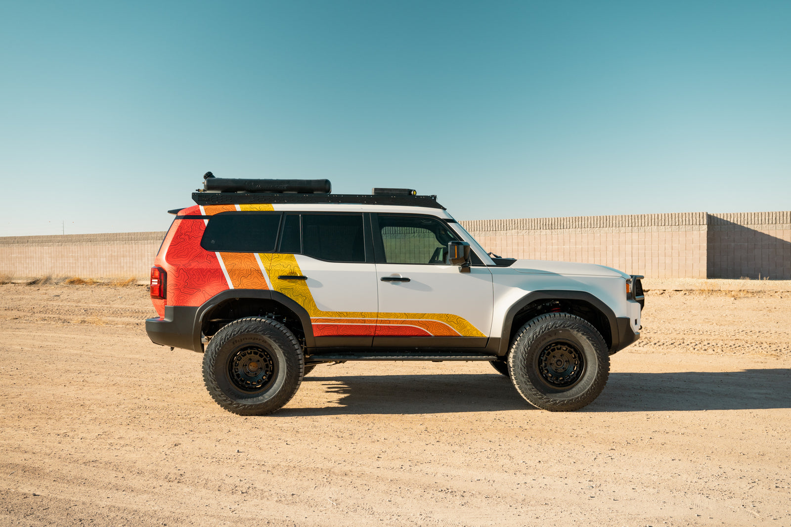 2024 Toyota Land Cruiser Roof Rack with Light Pocket