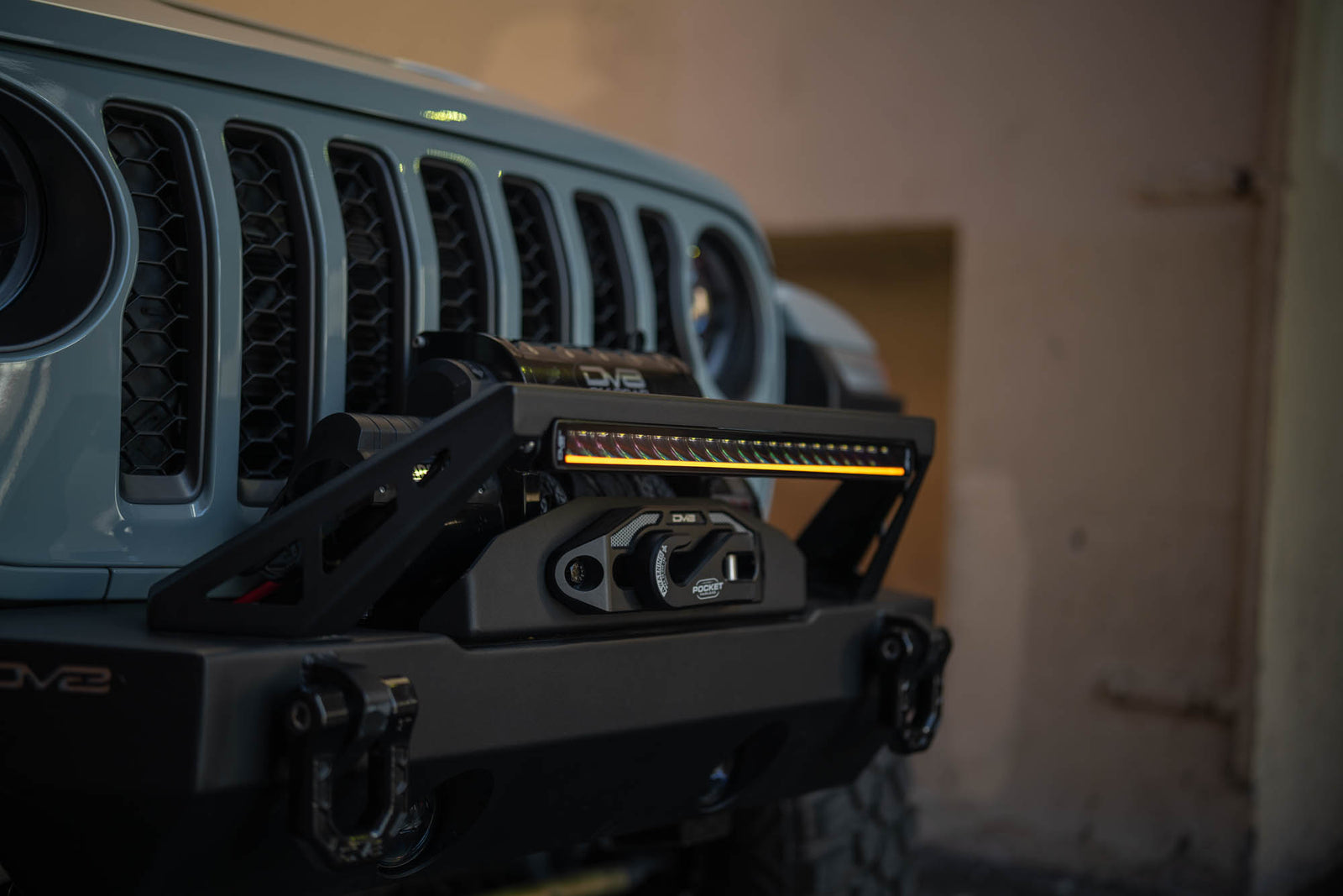 20-Inch Halo Elite Single Row Light Bar with Accent Light