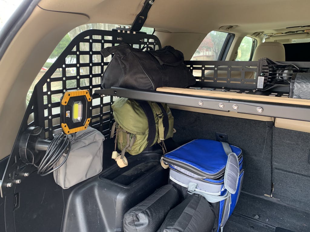 2010-2022 5th Gen Toyota 4Runner Molle Storage Panel Shelf