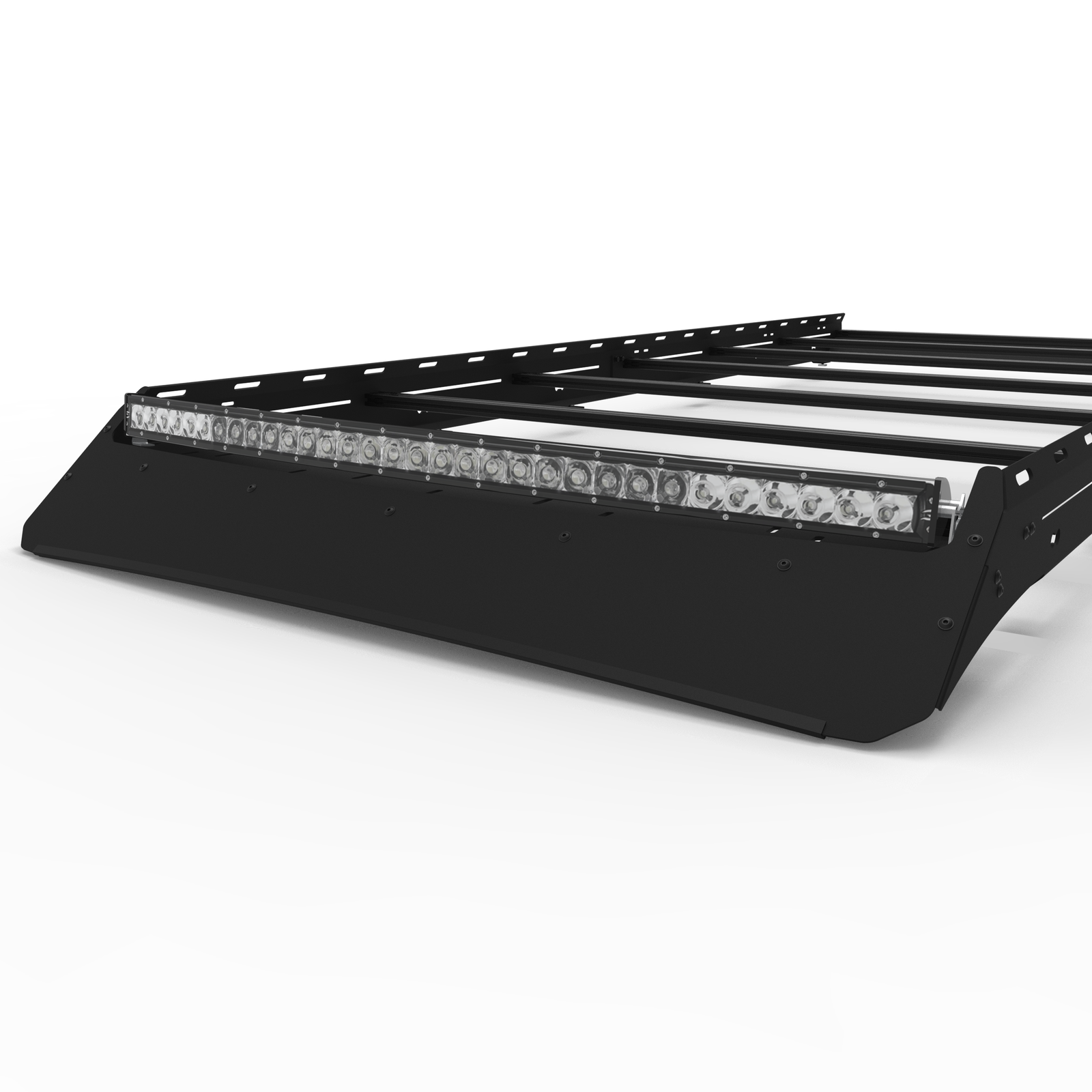 Sprinter 144" High Roof Standard Rack With Light Bar Fairing