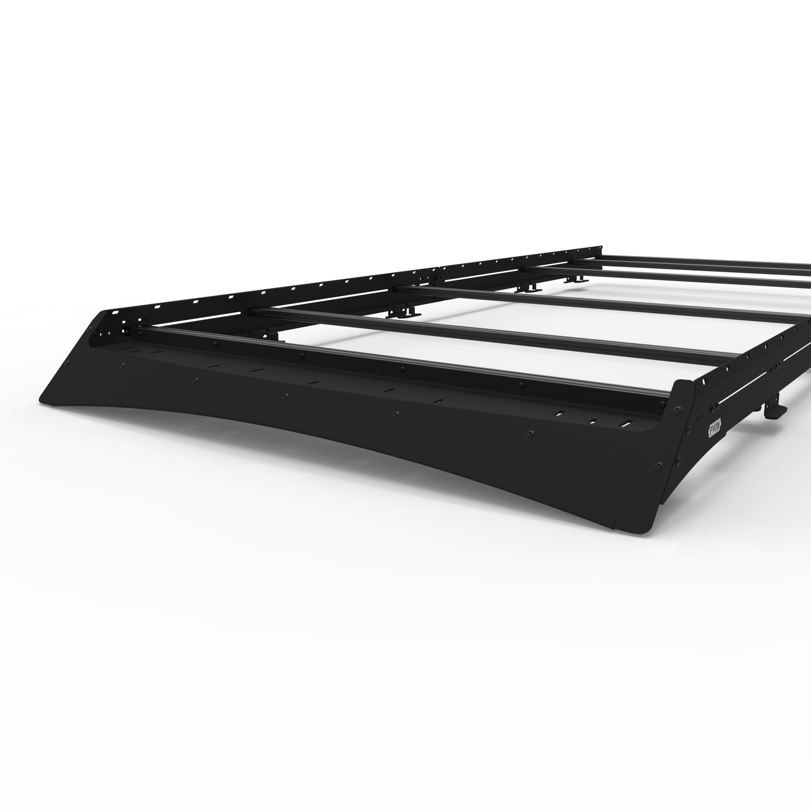Transit 148" Mid Roof Low Pro Roof Rack With Light Bar Fairing